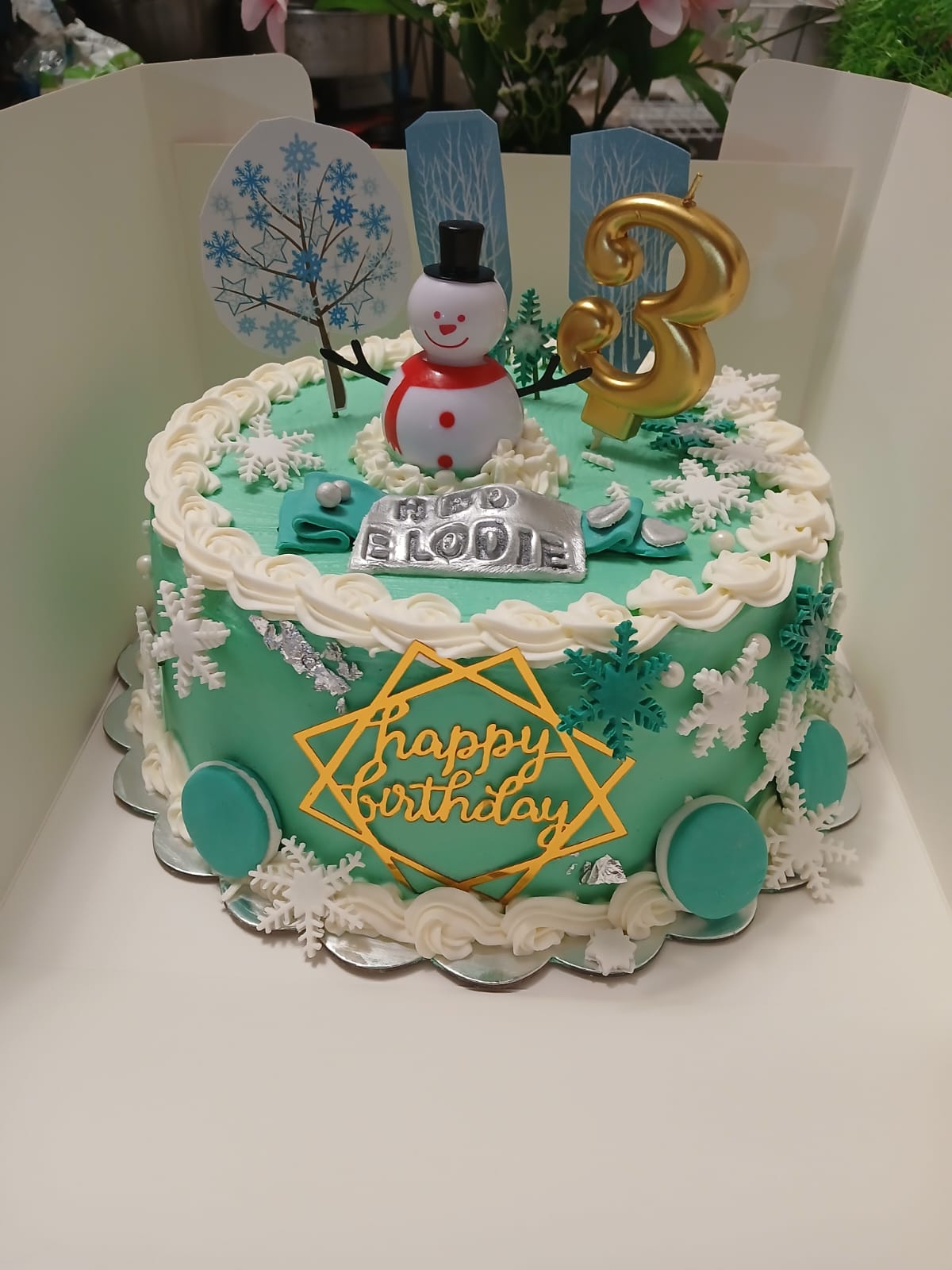 Gâteau d'anniversaire