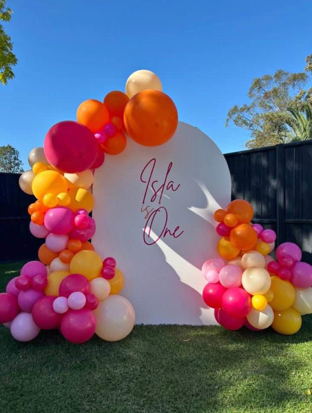 H avec ballons, juste les ballons